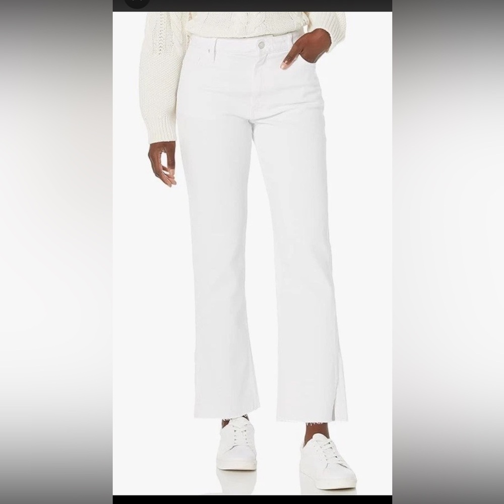 NWT The Drop Women’s Ian Relaxed Straight Leg Jeans. White. Size 29